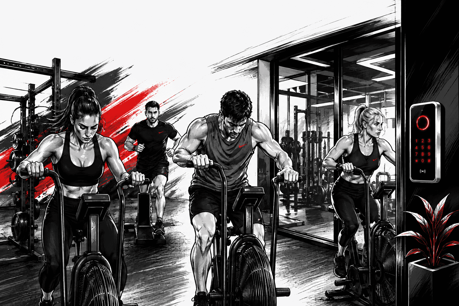 HexaFit fitness management platform